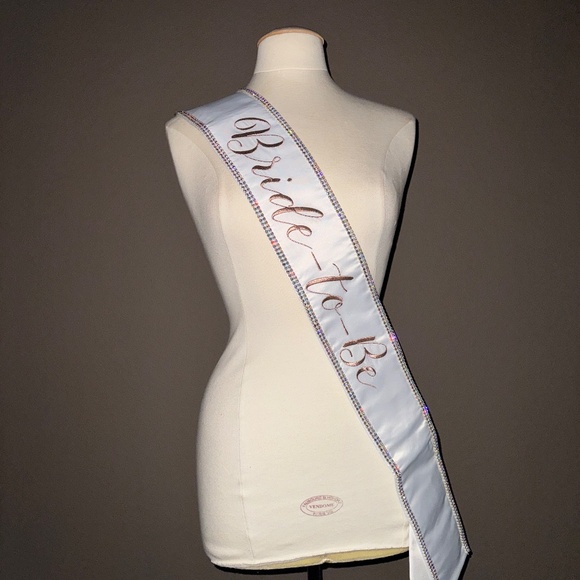 The Radiant 'Bride-To-Be' Sash By The Sash Company - Picture 12 of 12